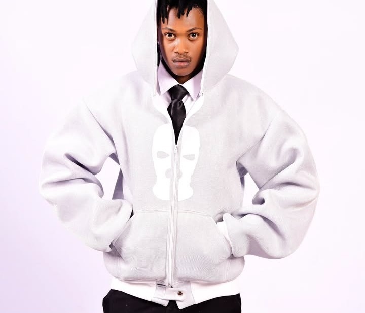 Balaclava Zip Hoodie — Bone